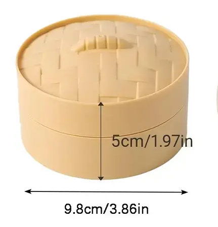 New Style with Beads Inside Dumpling Squishies Toys - Cute Steamer BoxPackaging, Bao Bun Squishy, Fidget Toy, StressRelief Gadget, Sensory Ball, Daily Mini MentalHealth Gifts for Kids Teens