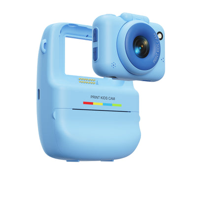 Detachable and portable Kids Print Mini Digital Camera - 10X Zoom, 1.8" LCD, Built-in Chargeable Li-ion Battery, SD Slot, Portable Retro Vlog Camera with SD Card & Charging Cable, Ideal for Travel, Kids Gifts